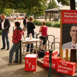 Wahlwerbung in Stommeln