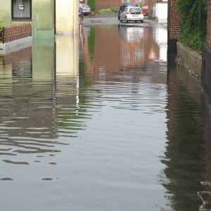Kesselsgasse - Starkregen am 3. Juli 2010