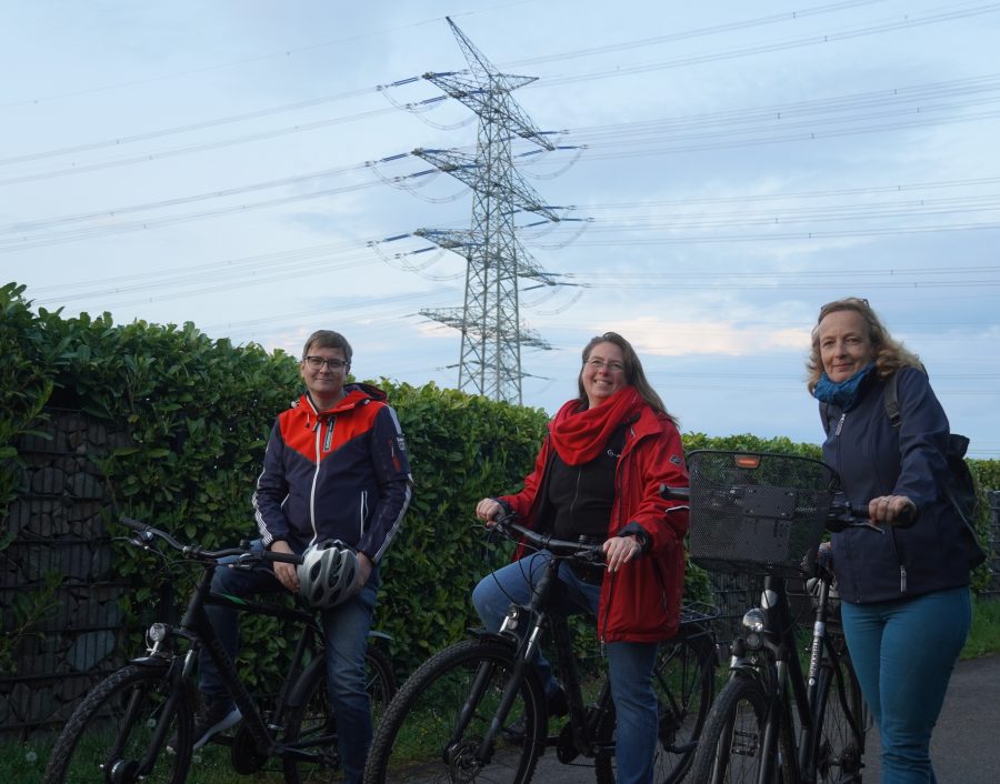 Mit dem Fahrrad zum Termin: Rekewitz, Reiter und Fröhling