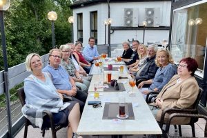 Auch Zeit für gemeinsames Grillen: Die SPD-Fraktion in Eitorf