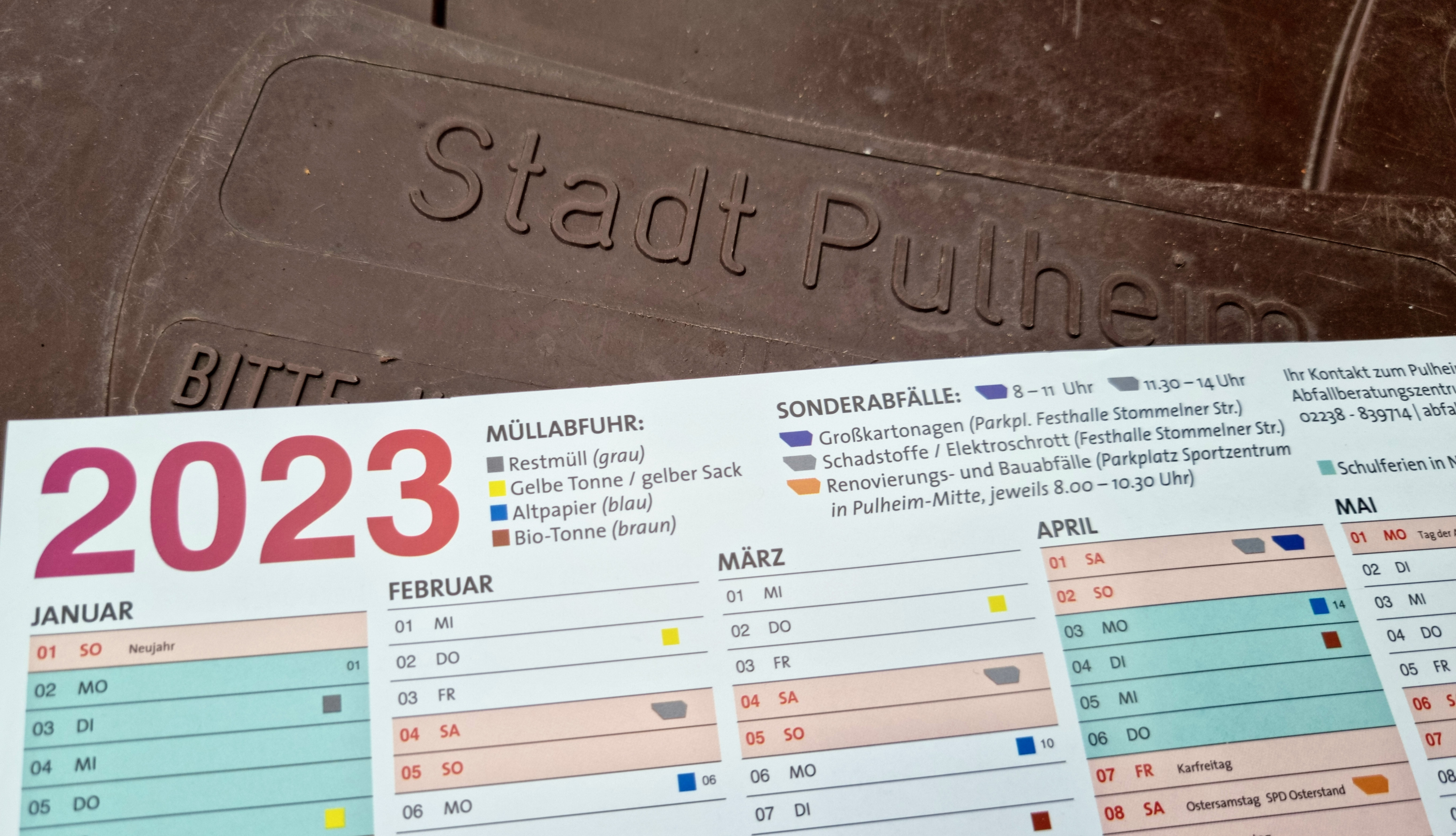 Abfallkalender 2023 › SPD Pulheim