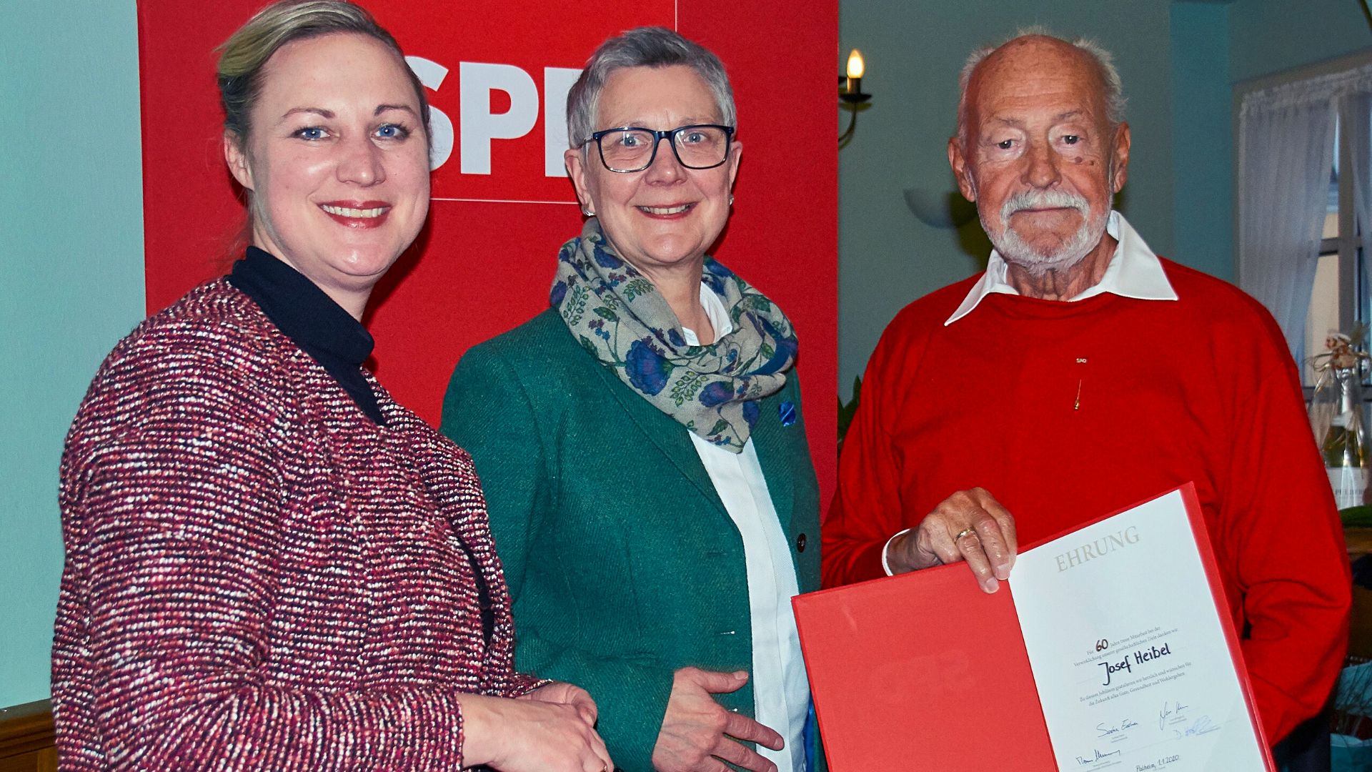 Dörte Schall, Heike Steinhäuser, Josef Heibel