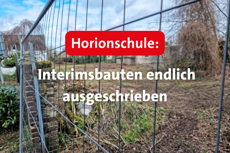 Blick auf die Brachfläche "in d'r Kurv", wo die Bauten errichtet werden sollen.