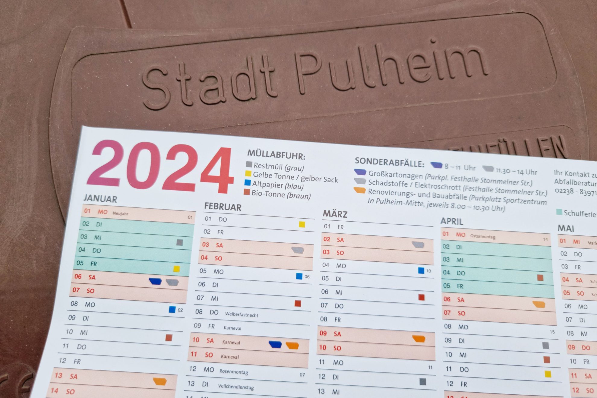 Abfallkalender 2024 › SPD Pulheim